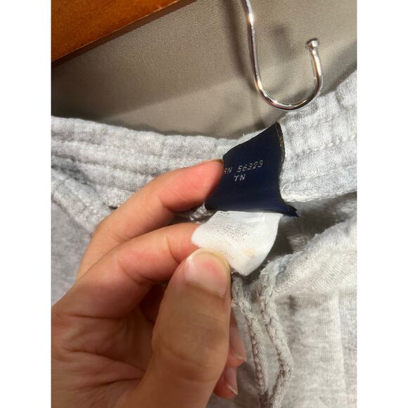 Nike Sweat Grey Pants VTG XL Relax Comfort Lounge Drawstring Athletic Athleisure - Picture 15 of 16